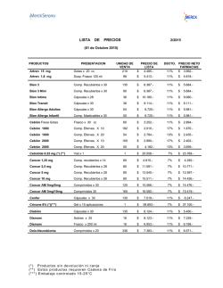 Lista de Precios Farma