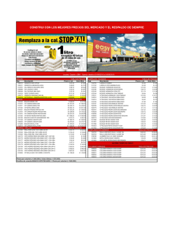 construi con los mejores precios del mercado y el respaldo de siempre