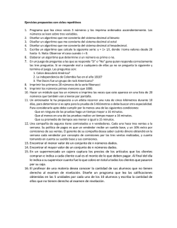 13. Encontrar el menor valor de un conjunto de n n&uacute;meros dados