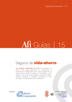 Seguros de vida ahorro