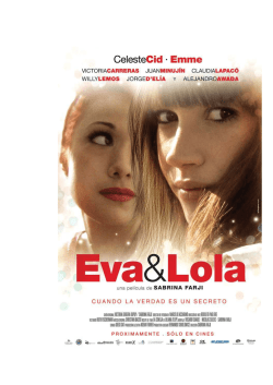 Fiche p&eacute;dagogique du film EVA Y LOLA