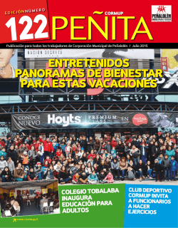 entretenidos panoramas de bienestar para estas vacaciones