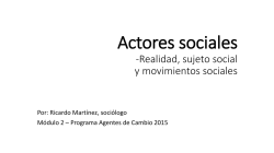 REALIDAD SOCIAL - FES America Central