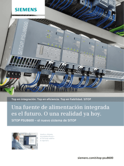 Una fuente de alimentaci&oacute;n integrada es el futuro. O una realidad ya