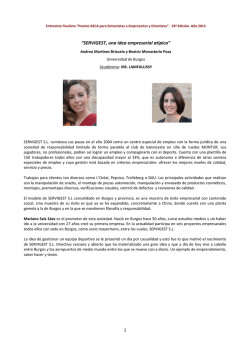 " SERVIGEST, una idea empresarial at&iacute;pica " (PDF