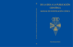 DE LA IDEA A LA PUBLICACI&Oacute;N CIENT&Iacute;FICA