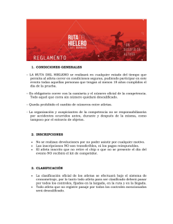 LA RUTA DEL HIELERO se realizar&aacute; en cualquier estado del