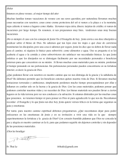 &iexcl;Hola! Estamos en pleno verano, &iexcl;el mejor tiempo del a&ntilde;o! Muchas