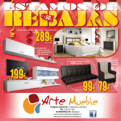 ESTAMOS DE - Artemueble