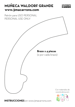 MU&Ntilde;ECA WALDORF GRANDE www.3macarrons.com