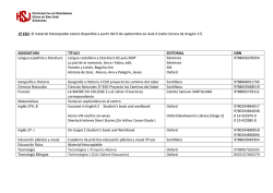 2&ordm; ESO. El material fotocopiable estar&aacute; disponible a partir del 9 de