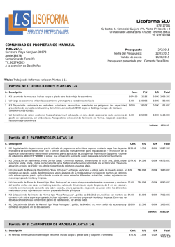 ult PRESUPUESTO 272-2015 REFORMAS PLANTA[...]
