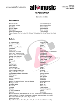 REPERTORIO - Alfamusic