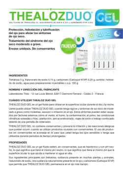 Prospecto - Laboratorios Thea