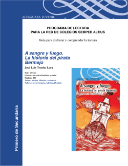 A sangre y fuego. La historia del pirata Bermejo