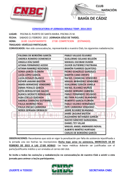 &iexcl;SUERTE A TODOS! SECRETARIA CNBC