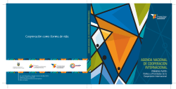 Descargue aqu&iacute; Agenda Nacional de Cooperaci&oacute;n Internacional