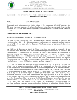 estudio de conveniencia y oportunidad