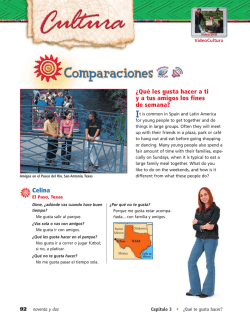 Que les gusta hacer a ti y a tus amigos - msbarrios