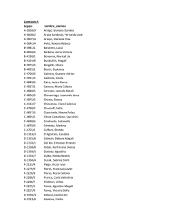 Comisi&oacute;n A Legajo nombre_alumno A