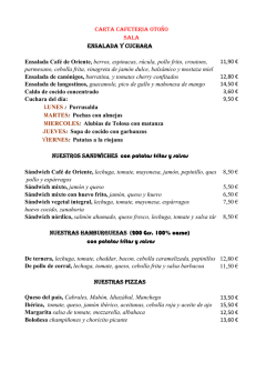 ENSALADA Y CUCHARA Ensalada Caf&eacute; de