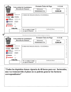 &ldquo;Todos los dep&oacute;sitos tienen vigencia de 48 horas para ser