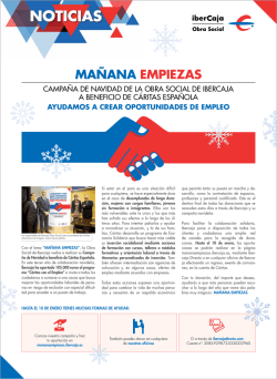 MA&Ntilde;ANA EMPIEZAS - Ibercaja Obra Social