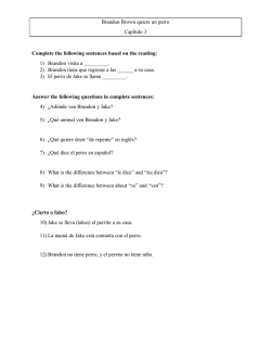 Brandon Brown quiere un perro Cap&iacute;tulo 3