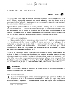 SEAN SANTOS COMO YO SOY SANTO