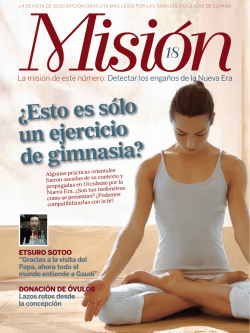 &iquest;Esto es s&oacute;lo un ejercicio de gimnasia?