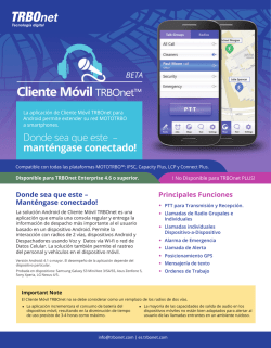 Donde sea que este &ndash; mant&eacute;ngase conectado!