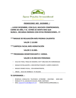 &hellip;.LLEGO DICIEMBRE, CON ELLO, MUCHOS COMPROMISOS