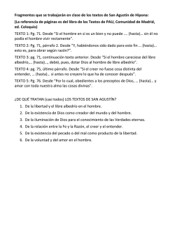 Fragmentos de los Textos