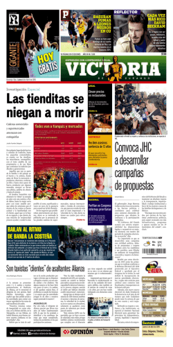 niegan a morir - Peri&oacute;dico Victoria