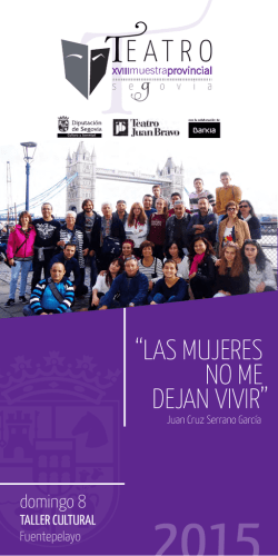 &ldquo;LAS MUJERES NO ME DEJAN VIVIR&rdquo;