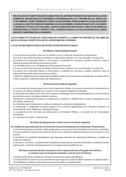 ANEXO ORDEN INT/50/2010, DE 12 DE ENERO QUE MODIFICA