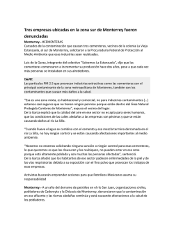 Tres empresas ubicadas en la zona sur de Monterrey fueron