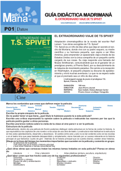 el extraordinario viaje de ts spivet