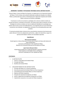 contenidos - Dinamic Pilates