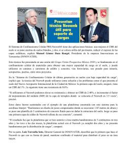 El Sistema de Confinamiento Celular PRS-Neoweb&reg; tiene