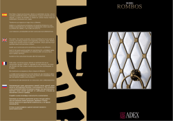 Esta Serie, al igual que las joyas, denota un sentimiento de