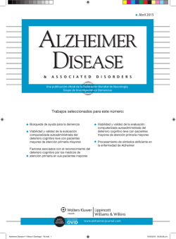 Trabajos seleccionados para este n&uacute;mero: