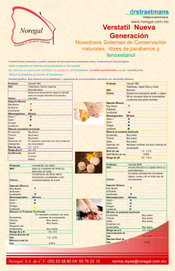 Trietil citrato (y) gliceril caprilato
