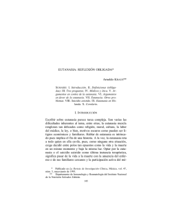 EUTANASIA - Divisi&oacute;n de Investigaci&oacute;n