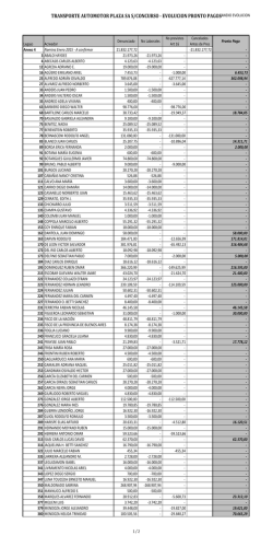 TAPSA / Anexo Pronto Pago