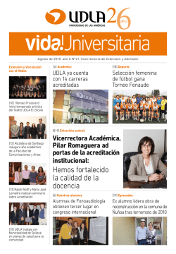 Hemos fortalecido la calidad de la docencia