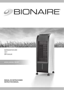BLI601 - Enfriador de aire Bionarie &reg; 4 en 1