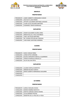 ABASOLO PROPIETARIOS PRESIDENTE JAIME