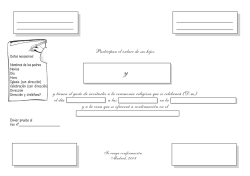 Participan el enlace de sus hijos y tienen el gusto de invitarles a la
