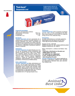 TENIBEST SUSPENSION ORAL